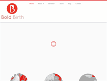 Tablet Screenshot of boldbirth.org